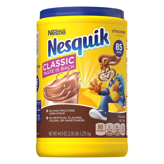 Nesquik Chocolate Powder; 44.97 Ounces; 6 Per Case