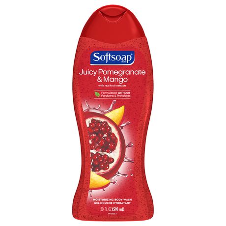 Softsoap Body Wash Pomegrante; 20 Fluid Ounces; 4 Per Case