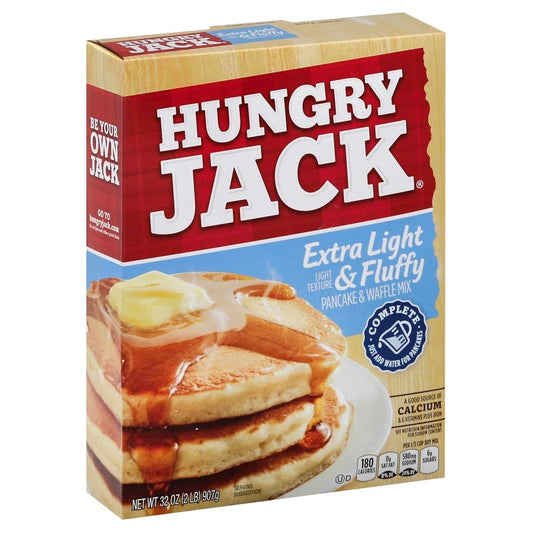 Hungry Jack 32 Ounce Extra Light Pancake Complete; 32 Ounces; 6 Per Case