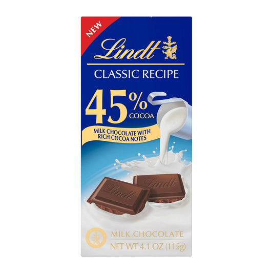 Lindt & Sprungli (Usa) Inc Classic Recipe Dark Milk Bar; 4.1 Ounces; 12 Per Box; 6 Per Case
