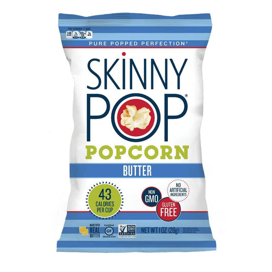 Skinnypop Popcorn 1 Ounce Butter; 1 Ounces; 12 Per Case - High Mart Wholesale