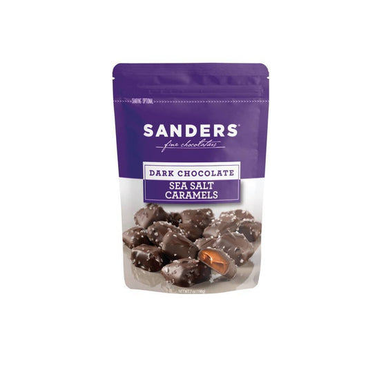 Sanders Dark Chocolate Sea Salt Caramel; 7 Ounces; 6 Per Case