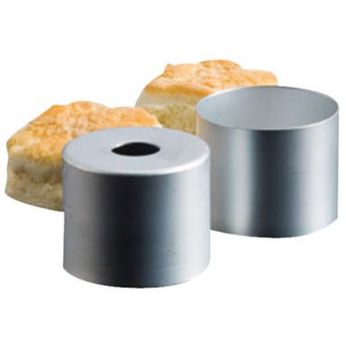 American Metalcraft 3 Inch Diameter 2.5 Inch Hitch 16 Gauge Anodized Aluminum With Satin Finish Biscuit Cutter; 1 Each - High Mart Wholesale