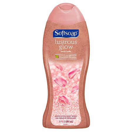 Softsoap Body Wash Pink Rose; 20 Fluid Ounces; 4 Per Case