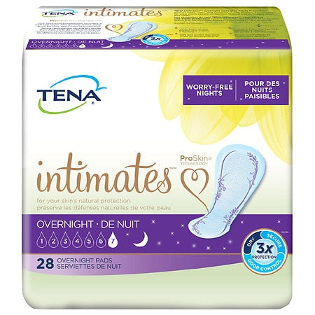 Serenity Tena Intimates Overnight 28Ct +2; 30 Count; 2 Per Case - High Mart Wholesale