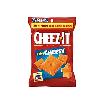 Kellogg's Cheez-It Crackers Extra Cheesy; 3 Ounces; 6 Per Box; 6 Per Case