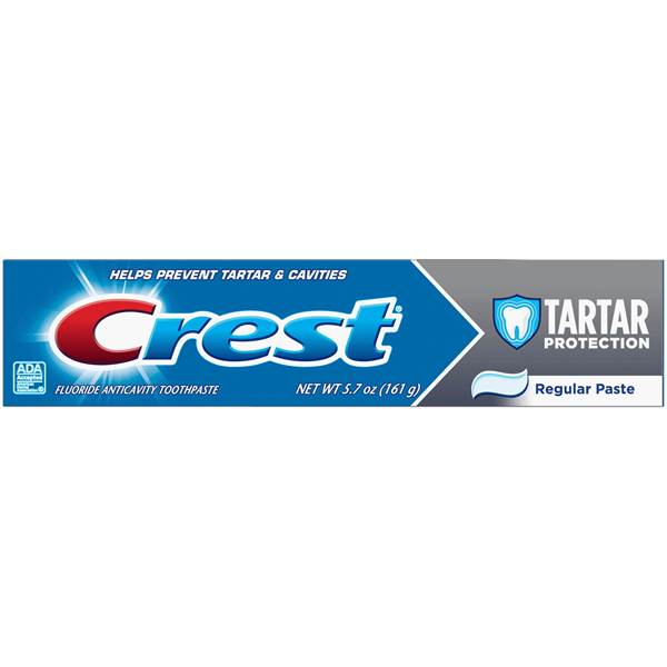 Crest Tartar Toothpaste; 5.7 Ounce; 12 Per Box; 2 Per Case