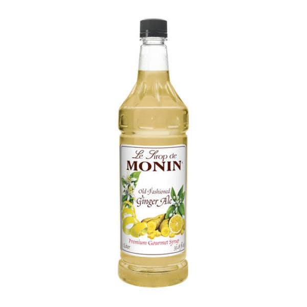 Monin Ginger Beer Syrup; 1 Liter; 4 Per Case - High Mart Wholesale