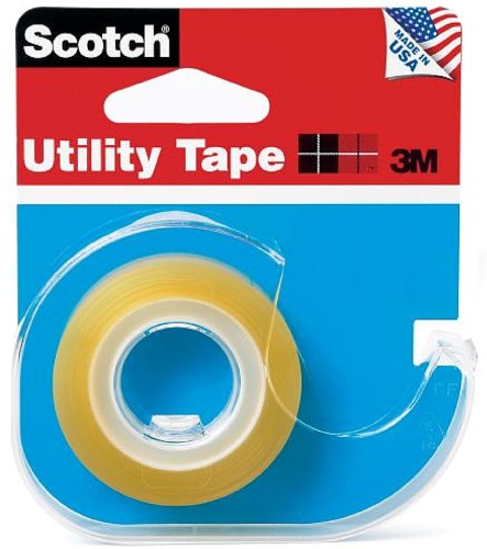 Scotch Scotch Utility Tape 3/4 Inches 2-3 Pound Two; 700 Inch; 12 Per Box; 12 Per Case - High Mart Wholesale