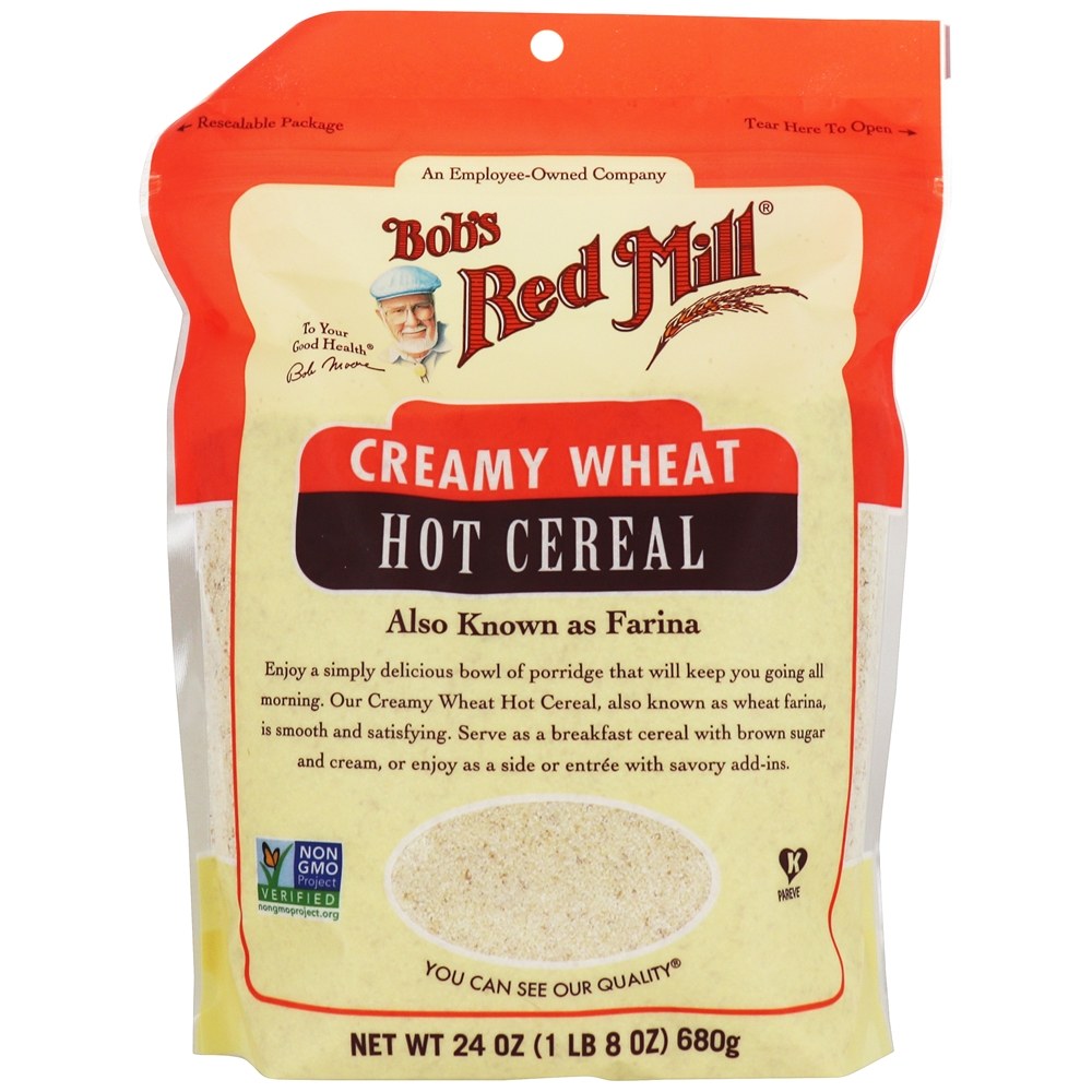 Bob's Red Mill Natural Foods Inc Cereal Wheat Farina; 24 Ounces; 4 Per Case