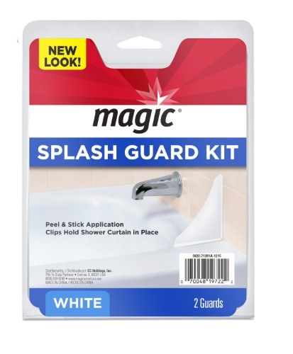 Magic Splash Guard Kit White; 6 Each; 1 Per Case - High Mart Wholesale