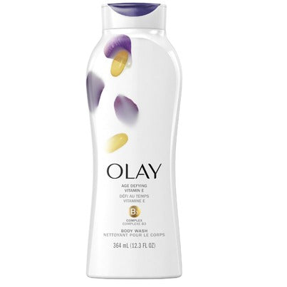 Olay Body Wash Age Defying Vitamin E; 364 Milliliter; 6 Per Case