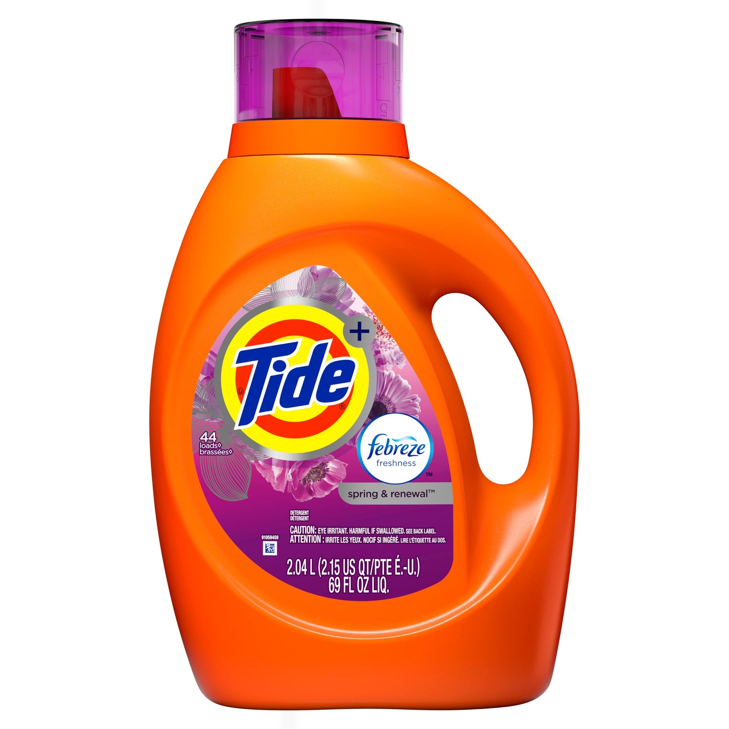 Tide Detergent 2X Concentrate Spring & Renewal; 69 Fluid Ounce; 4 Per Case