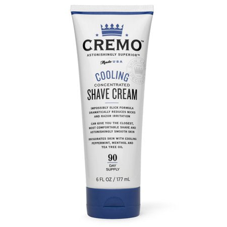 Cremo Shaving Cream; 6 Ounce; 3 Per Box; 4 Per Case