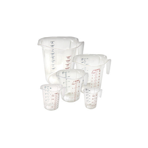 Winco Measuring Cup 5 Piece Set; 6 Each; 1 Per Case - High Mart Wholesale