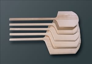 American Metalcraft 12 Inch X 13 Inch 42 Inch O.A.L. Wood Blade With Wood Handle Pizza Peel; 1 Each - High Mart Wholesale