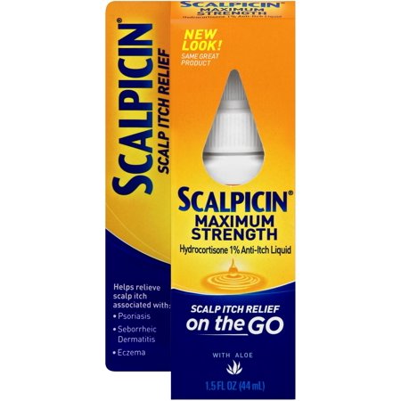 Scalpicin Maximum Strength Itch Treatment; 1.5 Fluid Ounce; 24 Per Case - High Mart Wholesale