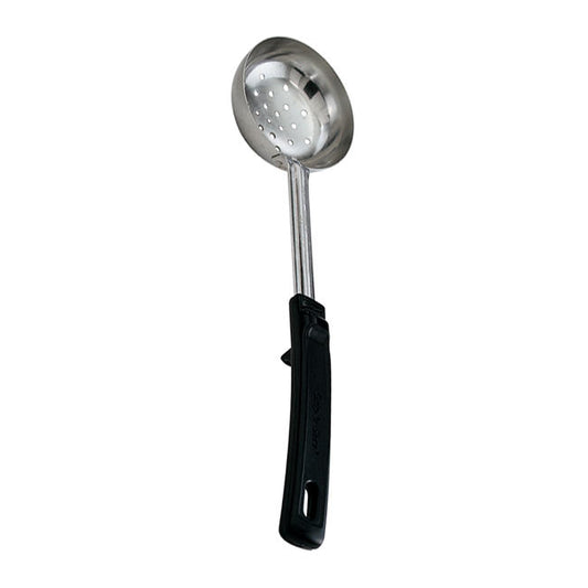 Vollrath Stainless Steel 40 Ounce Perforated Spoodle Black Handle; 1 Each