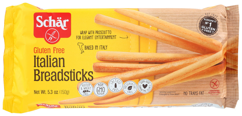 Schar Gluten Free Italian Breadsticks; 5.3 Ounces; 10 Per Case - High Mart Wholesale