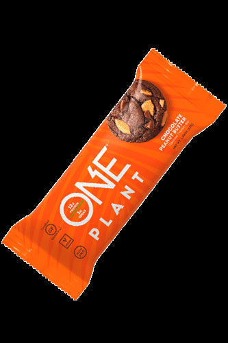 One Brand Plant Chocolate Peanut Butter Bar; 1.59 Ounces; 12 Per Box; 6 Per Case - High Mart Wholesale