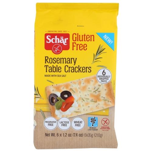 Schar Gluten Free Rosemary Table Crackers; 7.4 Ounces; 5 Per Case - High Mart Wholesale