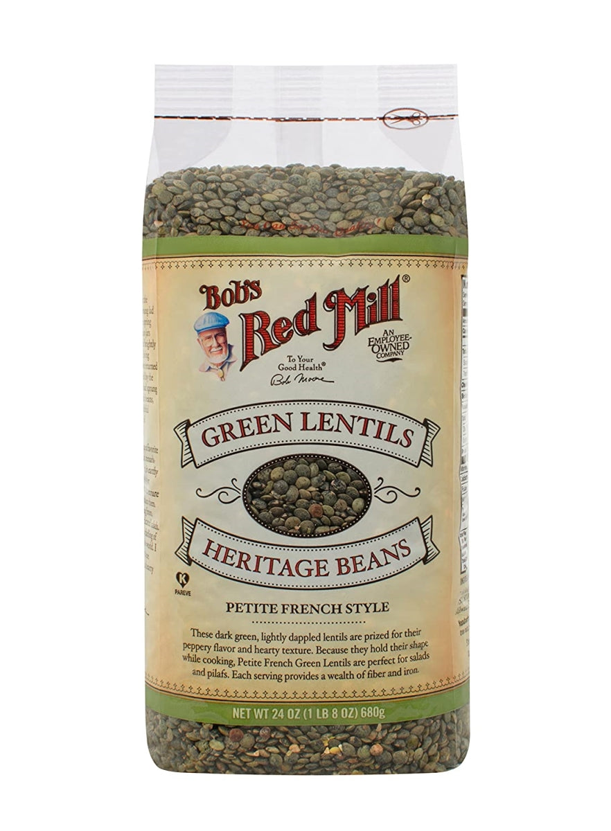Bob's Red Mill Natural Foods Inc Beans Petite French Green Lentil; 24 Ounces; 4 Per Case