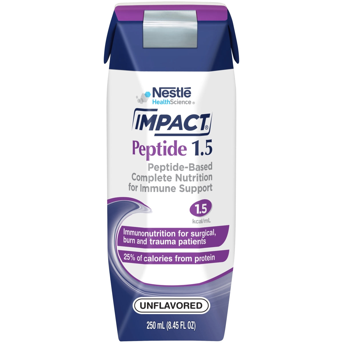 Impact Critical Care & Surgery Liquid Rtd Hi Cal Hi Nitrogen Liquid Formula; 8.45 Fluid Ounce; 24 Per Case - High Mart Wholesale