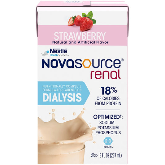Nestle Health Science Renal Strawberry Prism; 8 Fluid Ounces; 24 Per Case - High Mart Wholesale