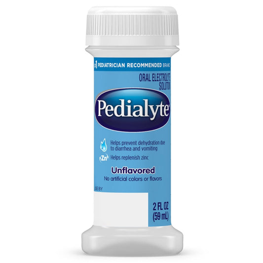 Pedialyte Advanced Care Plus Berry Frost/Strawberry Freeze Powder; 2 Fluid Ounce; 4 Per Box; 12 Per Case - High Mart Wholesale