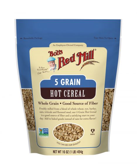 Bob's Red Mill Natural Foods Inc Cereal 5 Grain Rolled; 16 Ounces; 4 Per Case