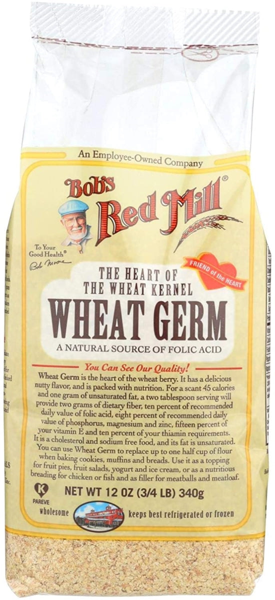 Bob's Red Mill Natural Foods Inc Wheat Germ; 12 Ounces; 4 Per Case