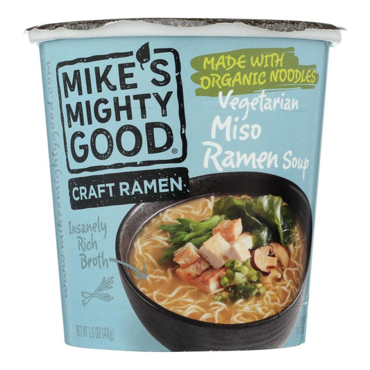 Mike's Mighty Good Miso Ramen With Organic Noodles; 1.5 Ounces; 6 Per Case - High Mart Wholesale