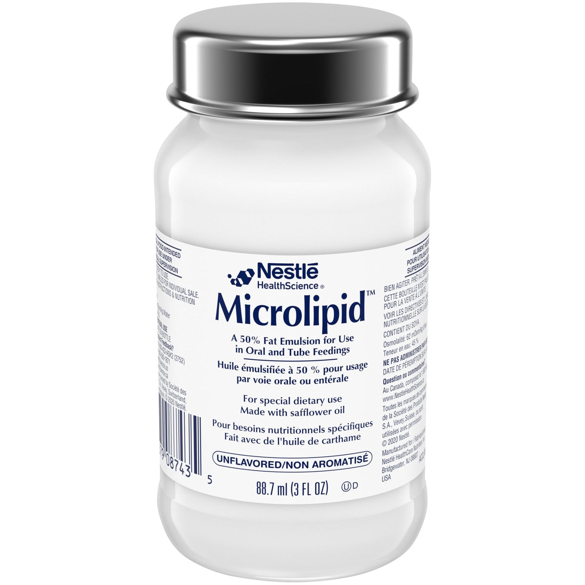 Microlipid Infant Drink; 3 Fluid Ounce; 8 Per Box; 6 Per Case - High Mart Wholesale