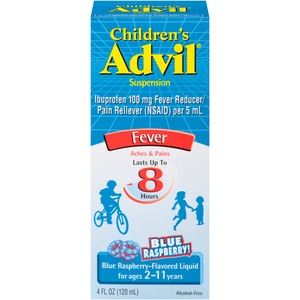 Children's Advil Advil Children's Dye Free; 4 Ounces; 3 Per Box; 12 Per Case