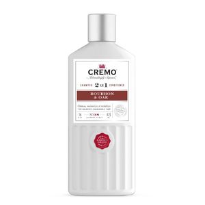 Cremo Shampoo 2-In-1 Bourbon & Oak; 16 Fluid Ounce; 3 Per Box; 4 Per Case - High Mart Wholesale