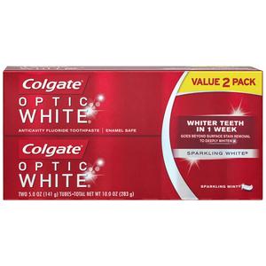 Colgate Optic White Advanced Sparkling White; 9 Ounces; 6 Per Box; 2 Per Case