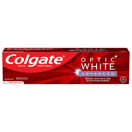 Colgate Advanced Toothpaste Sparkling White; 4.5 Ounces; 6 Per Box; 4 Per Case