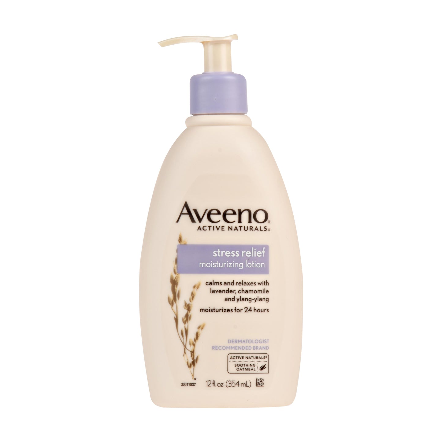 Aveeno Moisturizing Stress Relief; 12 Fluid Ounce; 3 Per Box; 4 Per Case