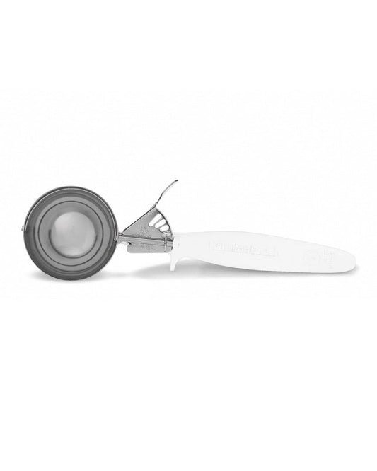 Hamilton Beach 4.66 Ounce Microban Stainless Steel Ergogrip White Disher; 1 Each