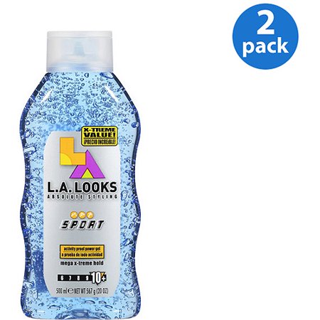 L.A. Looks Sport Styling Gel Hold Level 10; 20 Ounces; 6 Per Case - High Mart Wholesale