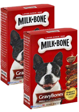 Milk Bone Small And Medium Gravy Bones; 19 Ounces; 12 Per Case