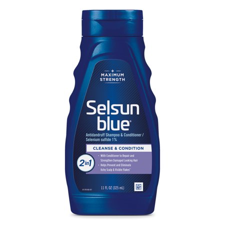 Selsun Blue 2-In-1 Treatment Dandruff Shampoo; 11 Fluid Ounce; 6 Per Box; 4 Per Case