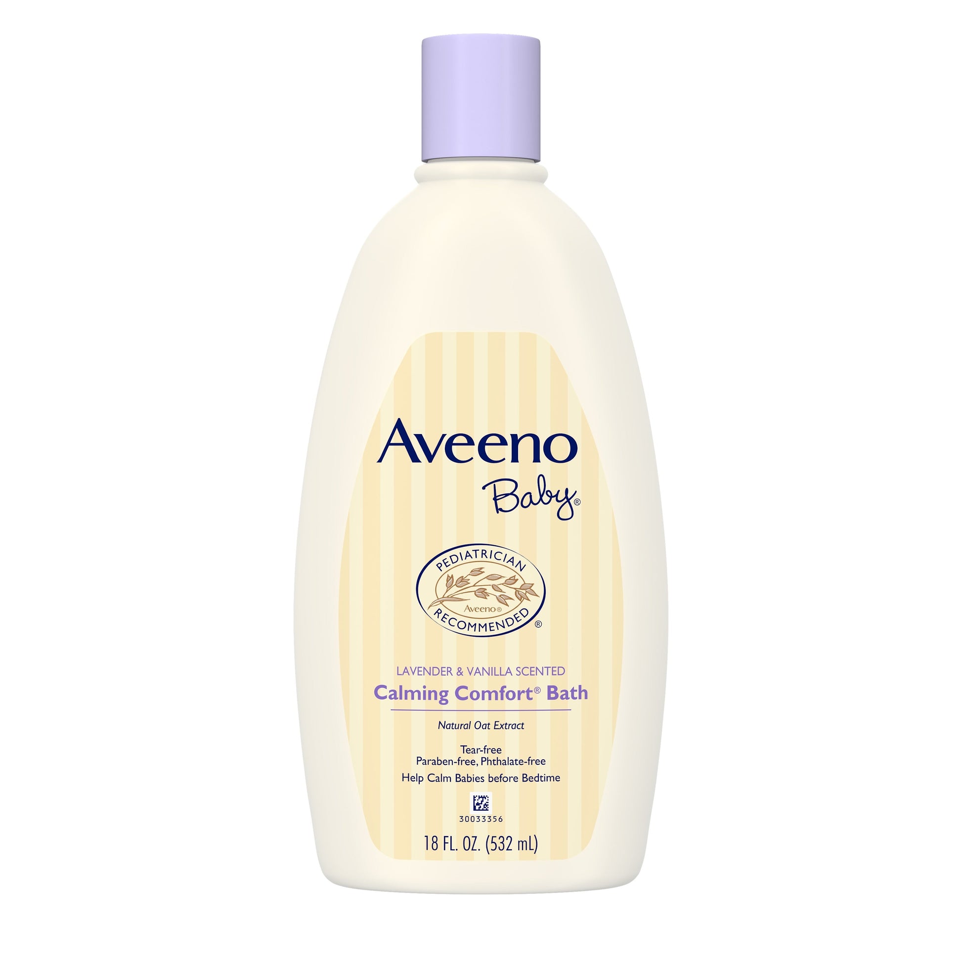 Aveeno Baby Baby Calming Comfort Bath; 18 Fluid Ounces; 3 Per Box; 4 Per Case - High Mart Wholesale