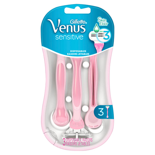 Venus Razor Sensitive; 4 Count; 4 Per Case - High Mart Wholesale