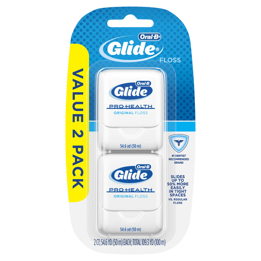 Oral B Floss Original Unflavored Twin Pack; 109.4 Yard; 6 Per Box; 8 Per Case