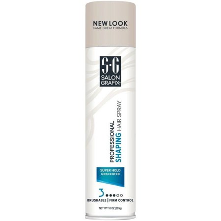 Salon Grafix Unscented Hairspray Aerosol 6/10Oz; 10 Ounces; 6 Per Case