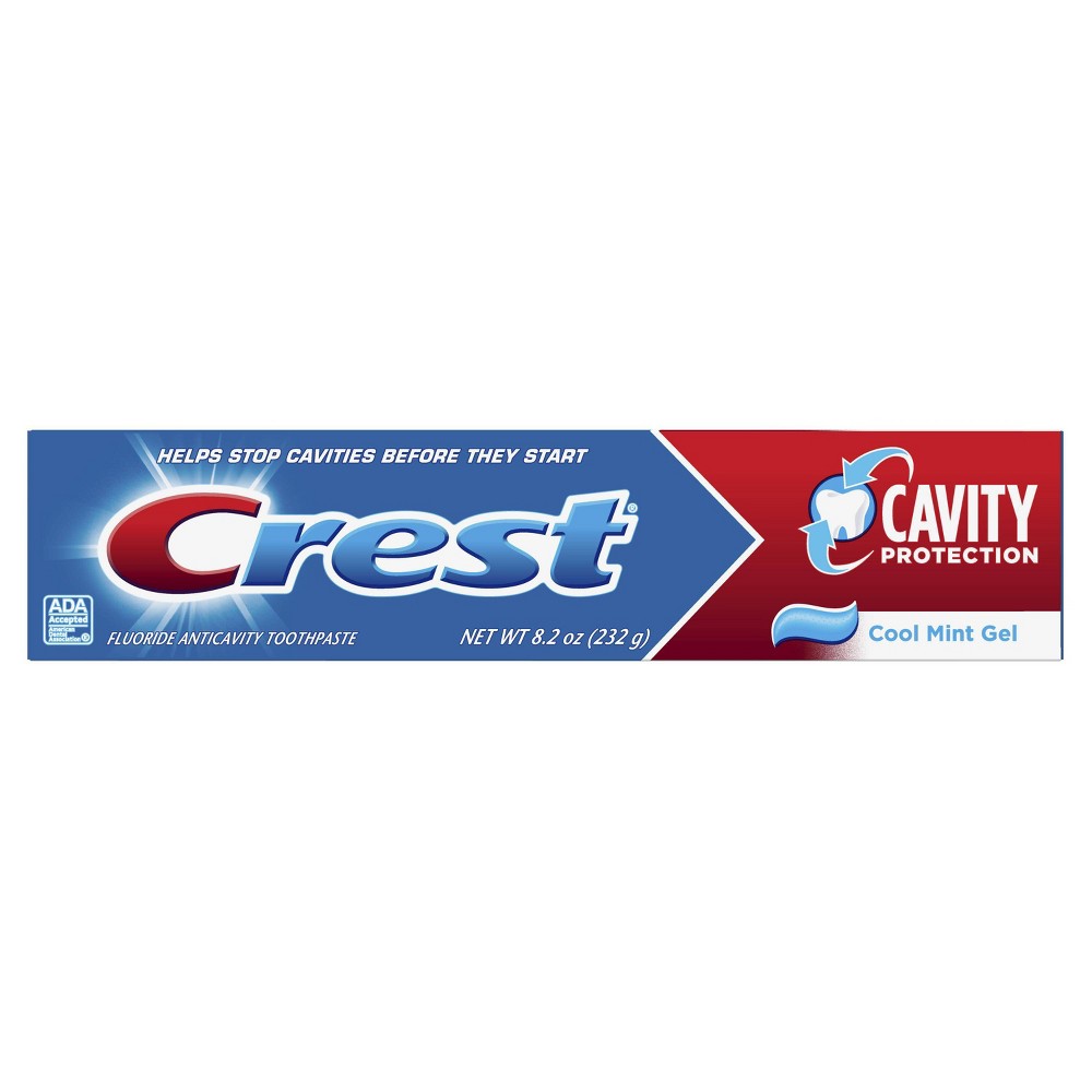 Crest Toothpaste Cavity Protection Gel; 8.2 Ounces; 12 Per Box; 2 Per Case