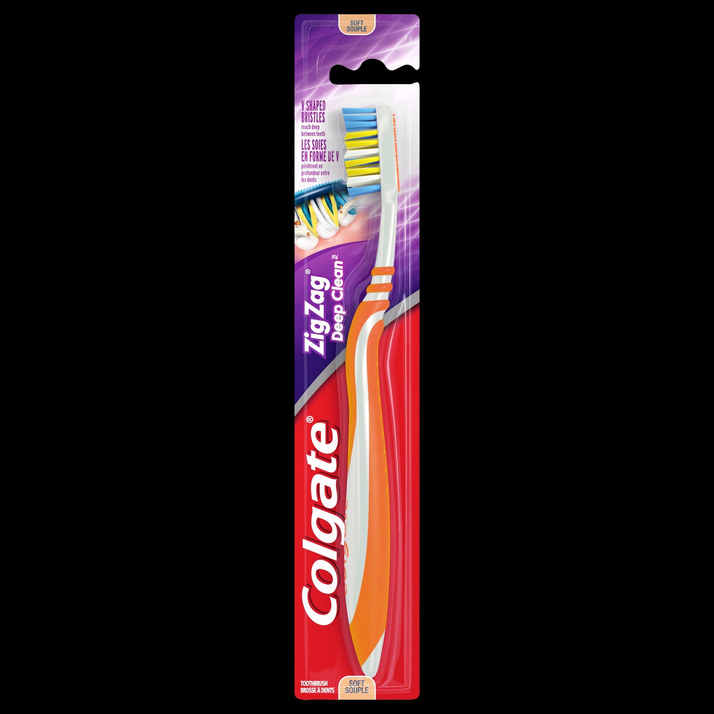 Colgate Adult Soft Bristle Zig Zag Flex Toothbrush; 1 Each; 6 Per Box; 12 Per Case