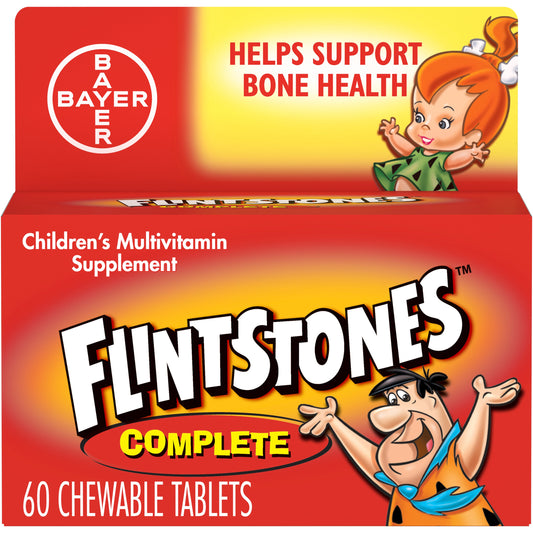 Flintstones Complete 60Ct; 60 Piece; 3 Per Box; 8 Per Case