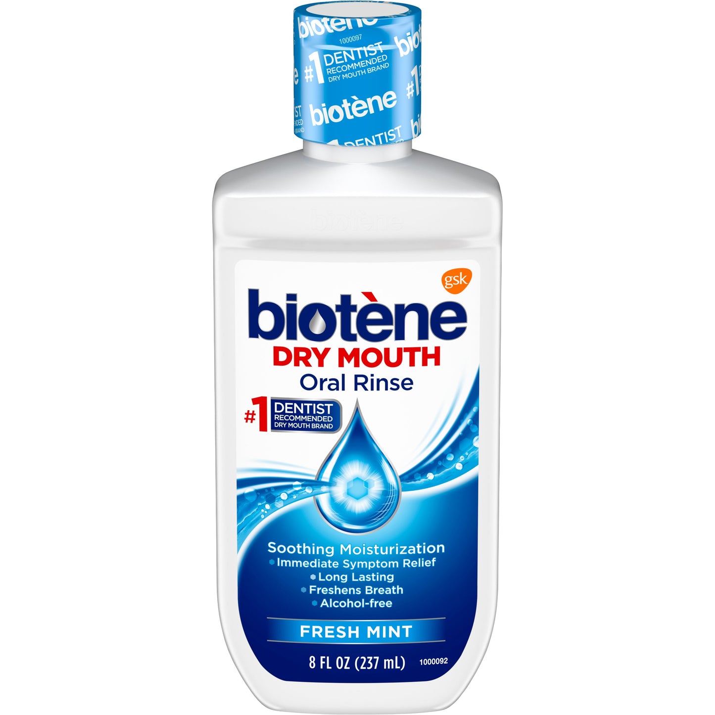 Biotene Oral Rinse Dry Mouth; 8 Fluid Ounce; 3 Per Box; 4 Per Case - High Mart Wholesale